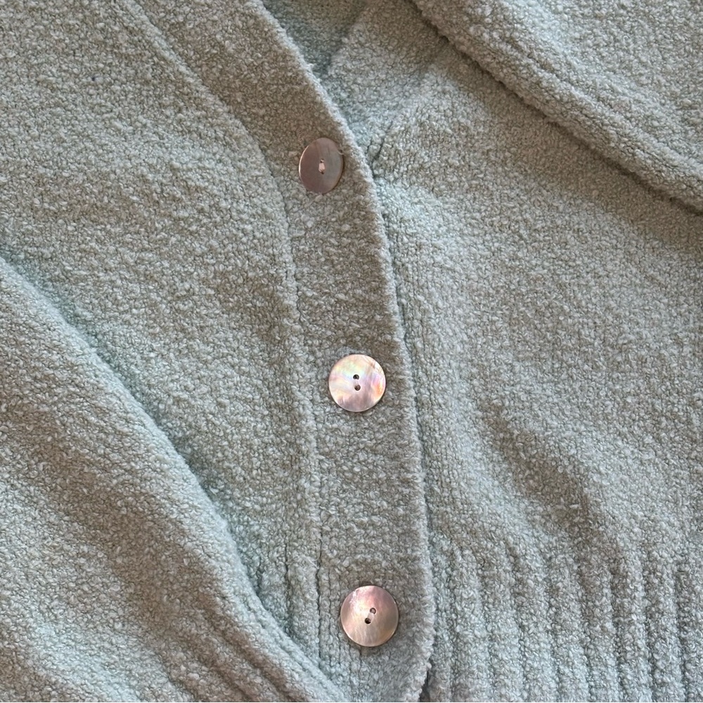 NWOT & Other Stories Pastel Green Knit Cardigan Sweater Size XS - Picture 5 of 11